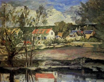  valley Painting - In the Oise Valley Paul Cezanne